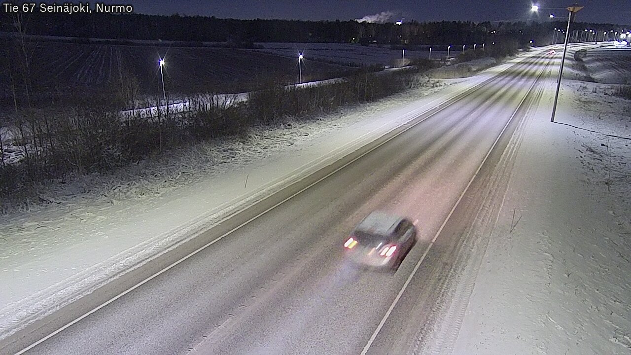 Weather Camera Image Road 67 Seinäjoki, Nurmo, Seinäjoki, Etelä-Pohjanmaa