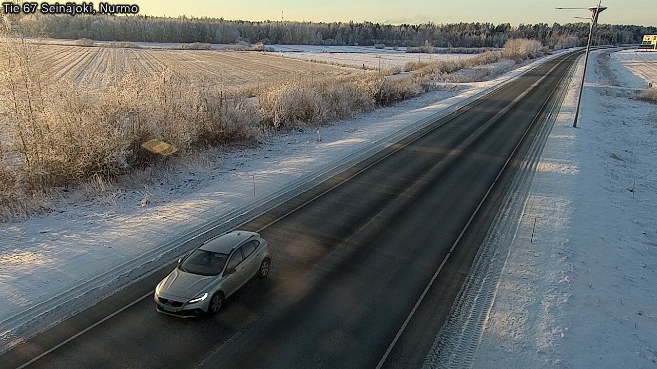 Weather Camera Image Road 67 Seinäjoki, Nurmo, Seinäjoki, Etelä-Pohjanmaa