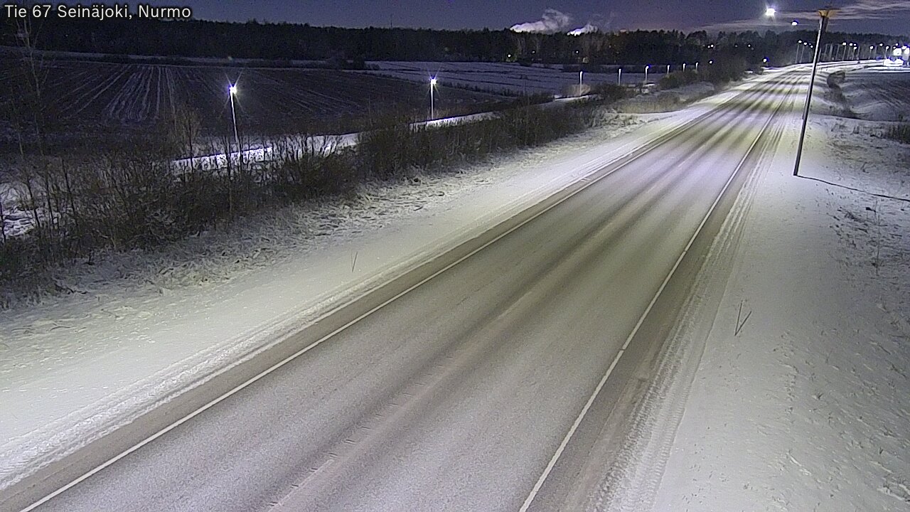 Weather Camera Image Road 67 Seinäjoki, Nurmo, Seinäjoki, Etelä-Pohjanmaa