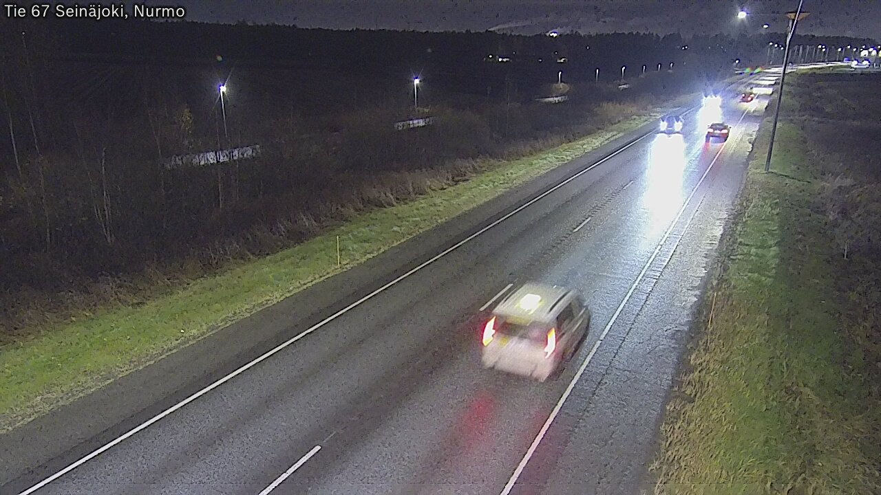 Weather Camera Image Väg 67 Seinäjoki, Nurmo, Seinäjoki, Etelä-Pohjanmaa