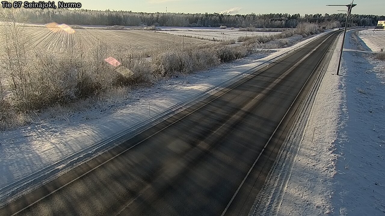 Weather Camera Image Road 67 Seinäjoki, Nurmo, Seinäjoki, Etelä-Pohjanmaa