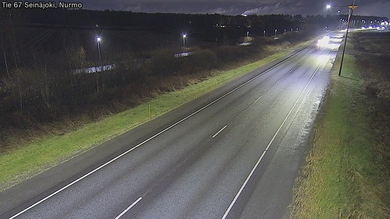 Weather Camera Image Väg 67 Seinäjoki, Nurmo, Seinäjoki, Etelä-Pohjanmaa