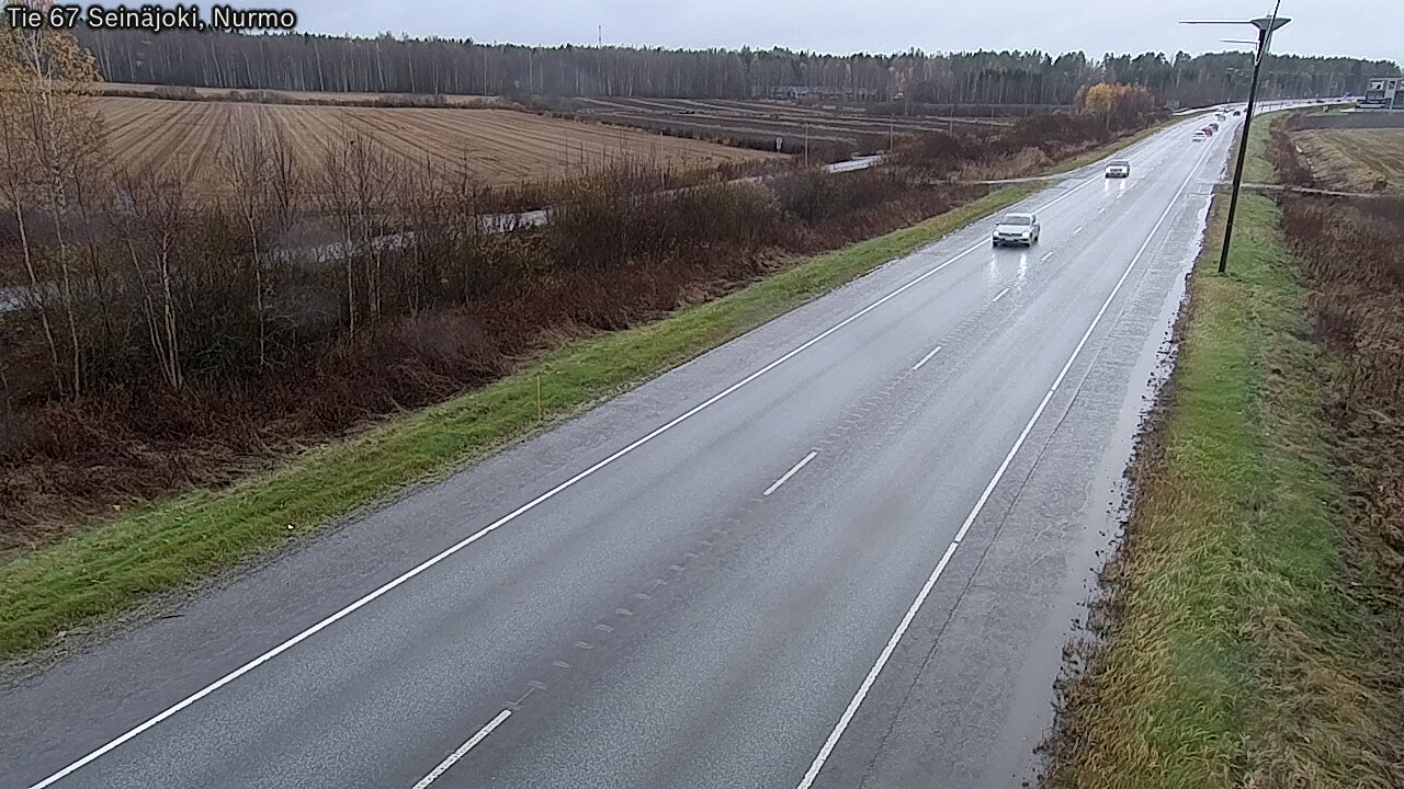 Weather Camera Image Väg 67 Seinäjoki, Nurmo, Seinäjoki, Etelä-Pohjanmaa