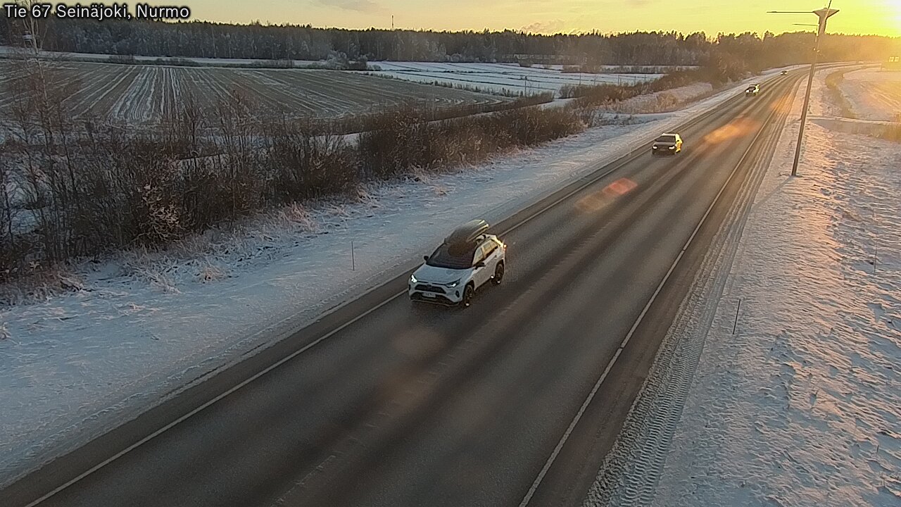 Weather Camera Image Road 67 Seinäjoki, Nurmo, Seinäjoki, Etelä-Pohjanmaa