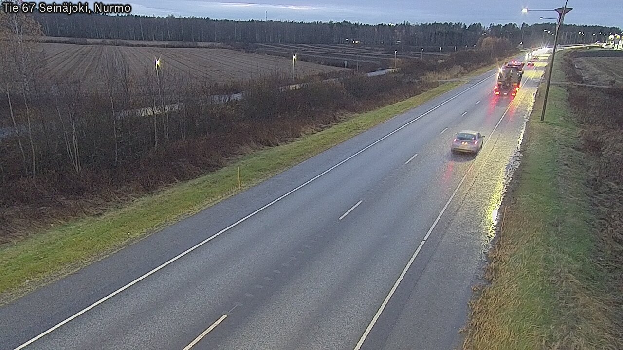 Weather Camera Image Väg 67 Seinäjoki, Nurmo, Seinäjoki, Etelä-Pohjanmaa