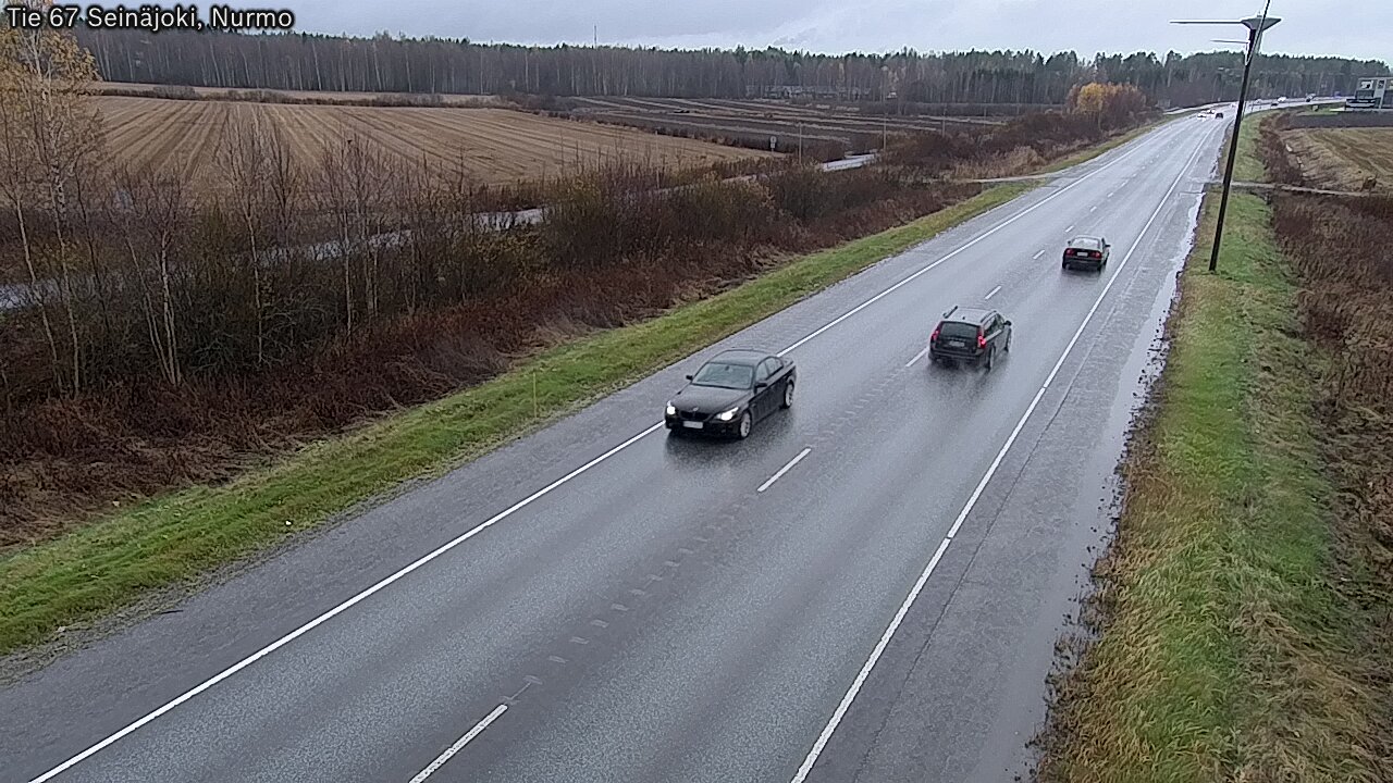 Weather Camera Image Väg 67 Seinäjoki, Nurmo, Seinäjoki, Etelä-Pohjanmaa