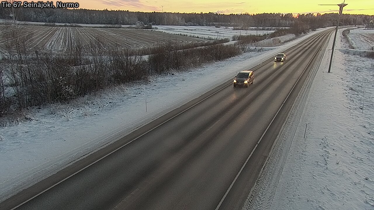 Weather Camera Image Road 67 Seinäjoki, Nurmo, Seinäjoki, Etelä-Pohjanmaa