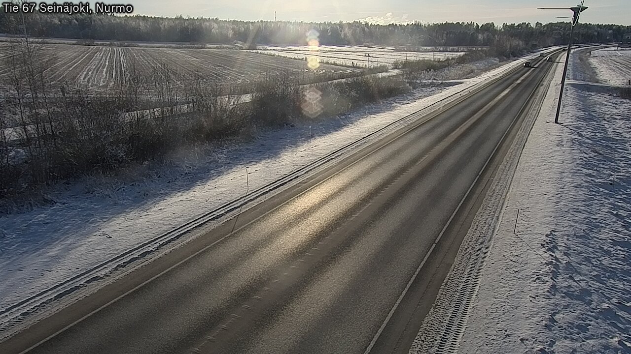 Weather Camera Image Road 67 Seinäjoki, Nurmo, Seinäjoki, Etelä-Pohjanmaa