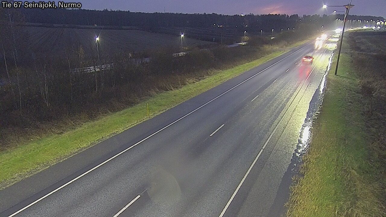Weather Camera Image Väg 67 Seinäjoki, Nurmo, Seinäjoki, Etelä-Pohjanmaa