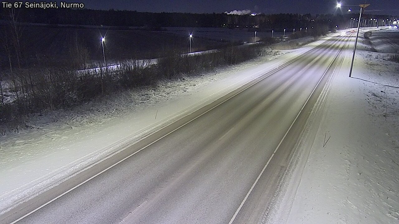Weather Camera Image Road 67 Seinäjoki, Nurmo, Seinäjoki, Etelä-Pohjanmaa