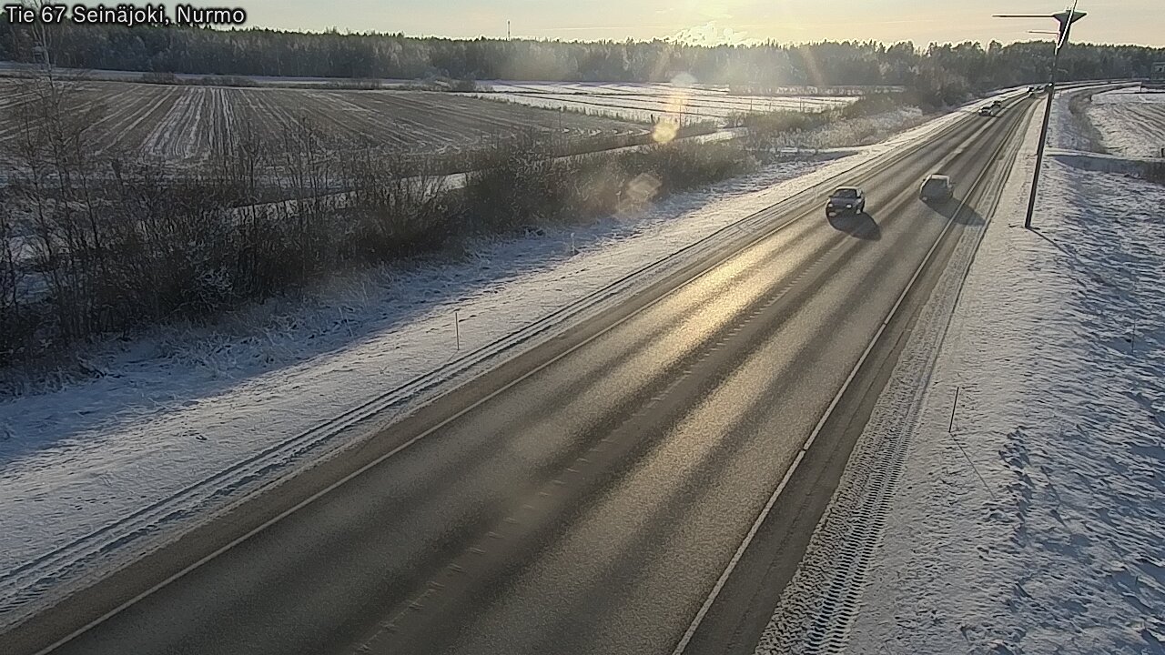 Weather Camera Image Road 67 Seinäjoki, Nurmo, Seinäjoki, Etelä-Pohjanmaa