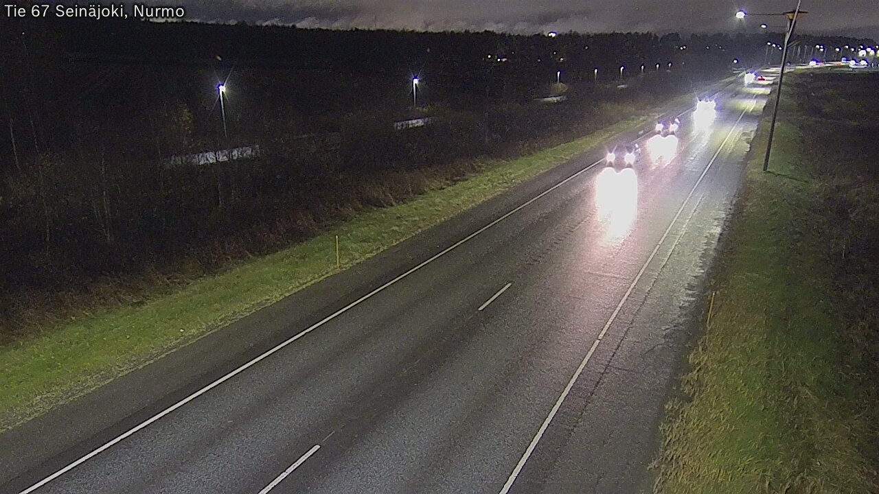 Weather Camera Image Väg 67 Seinäjoki, Nurmo, Seinäjoki, Etelä-Pohjanmaa
