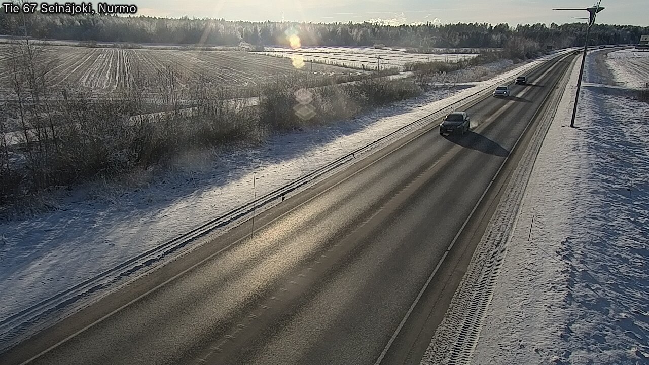 Weather Camera Image Road 67 Seinäjoki, Nurmo, Seinäjoki, Etelä-Pohjanmaa