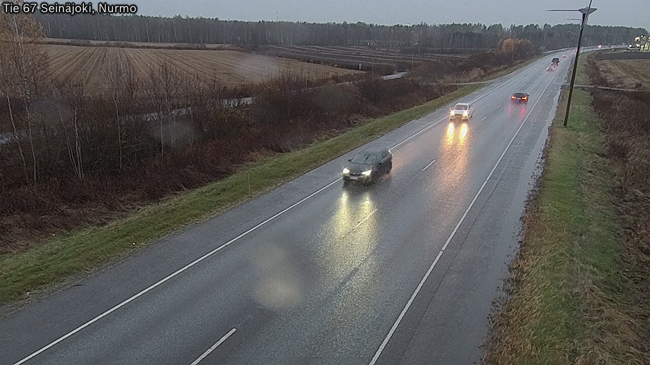 Weather Camera Image Väg 67 Seinäjoki, Nurmo, Seinäjoki, Etelä-Pohjanmaa