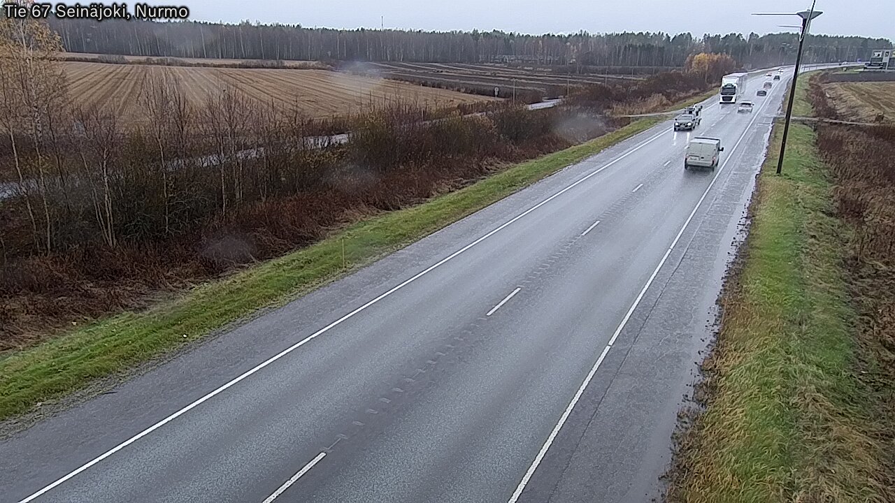 Weather Camera Image Väg 67 Seinäjoki, Nurmo, Seinäjoki, Etelä-Pohjanmaa