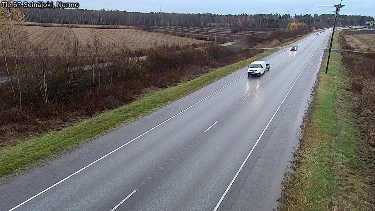 Weather Camera Image Väg 67 Seinäjoki, Nurmo, Seinäjoki, Etelä-Pohjanmaa