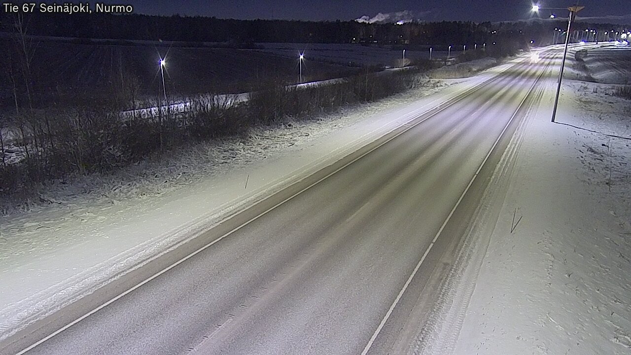 Weather Camera Image Road 67 Seinäjoki, Nurmo, Seinäjoki, Etelä-Pohjanmaa