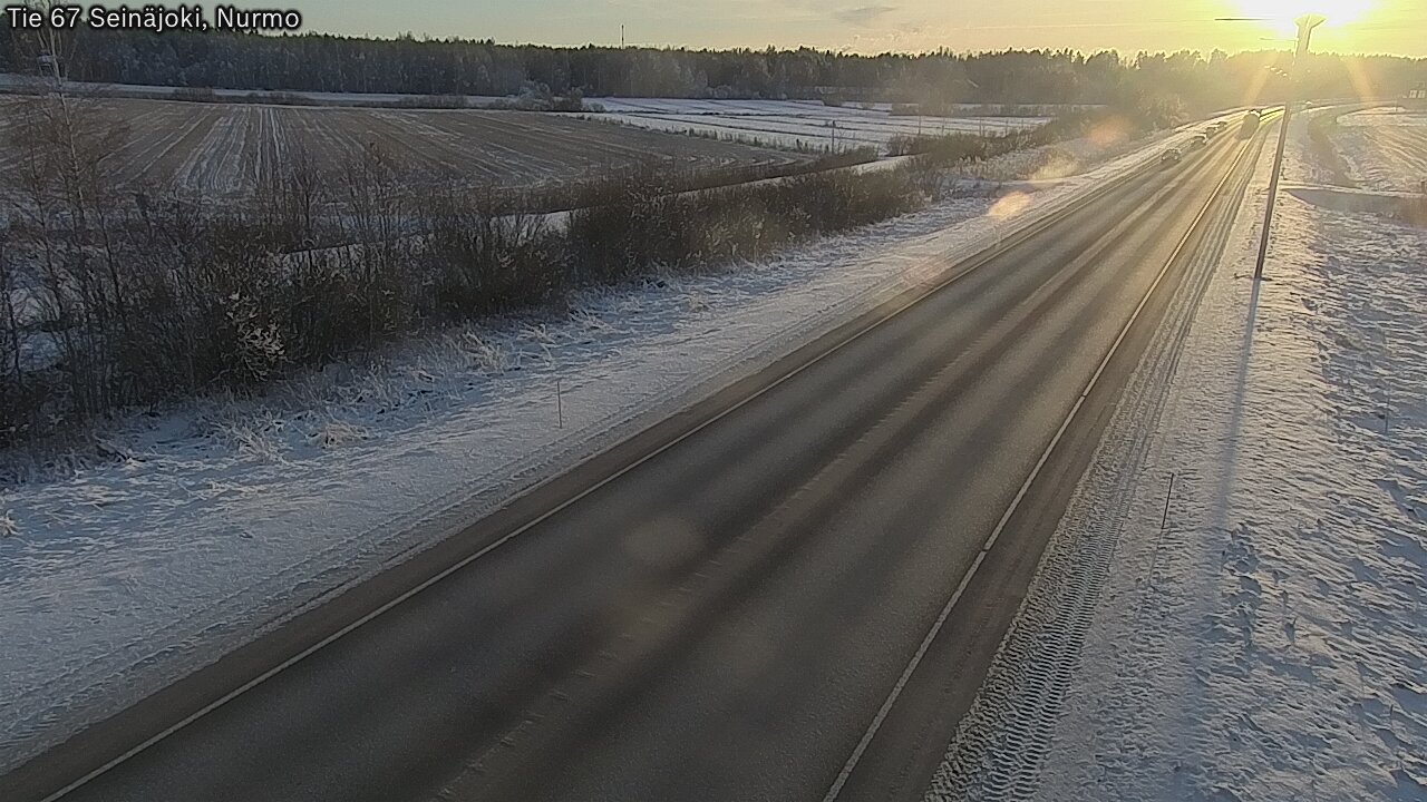 Weather Camera Image Road 67 Seinäjoki, Nurmo, Seinäjoki, Etelä-Pohjanmaa