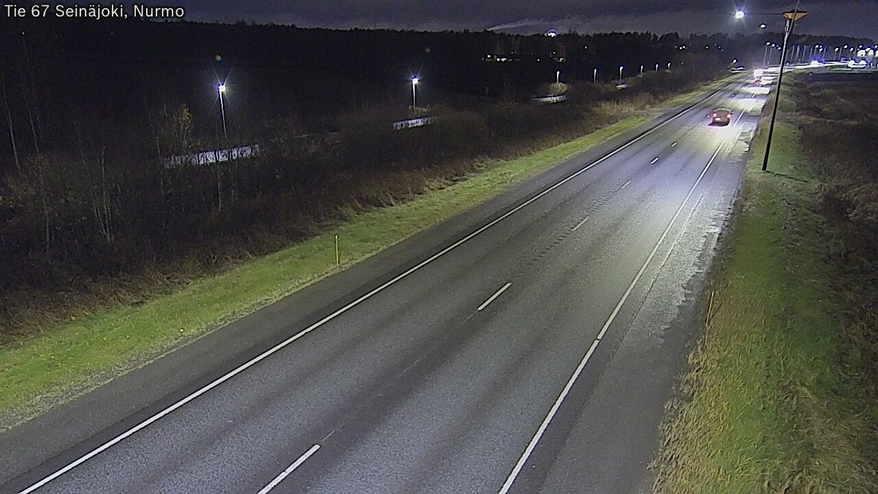 Weather Camera Image Väg 67 Seinäjoki, Nurmo, Seinäjoki, Etelä-Pohjanmaa