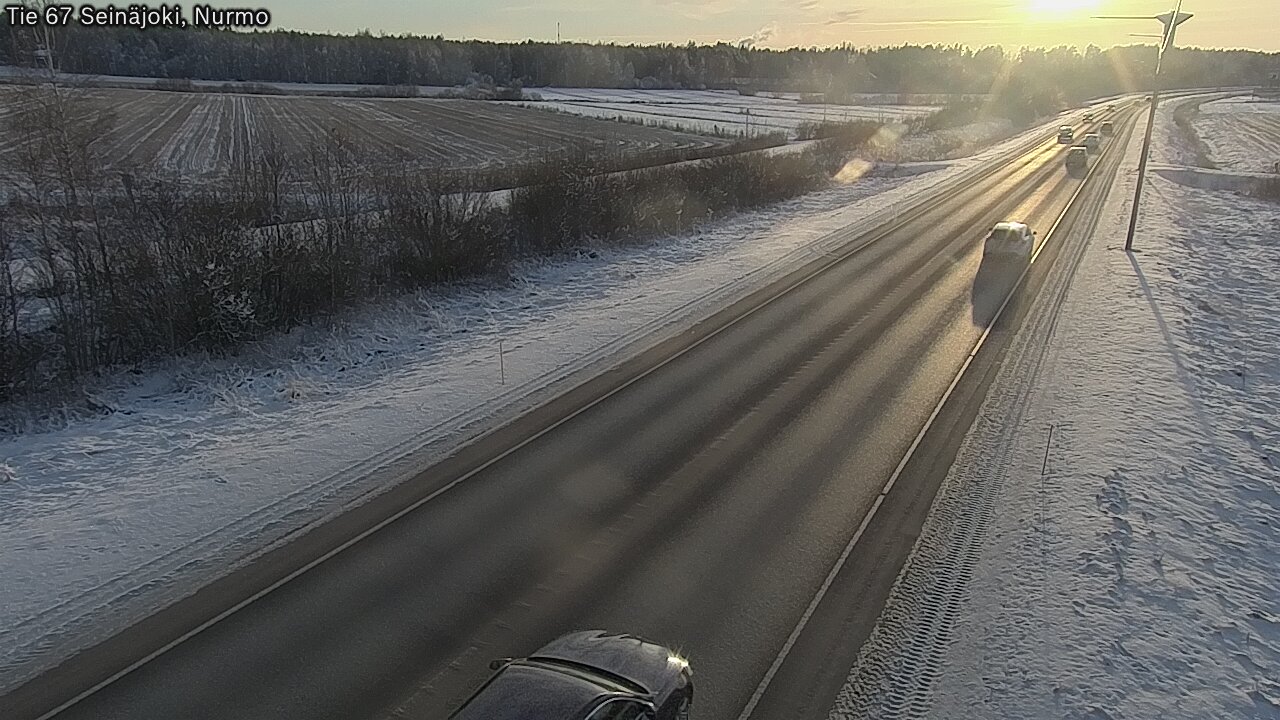Weather Camera Image Road 67 Seinäjoki, Nurmo, Seinäjoki, Etelä-Pohjanmaa