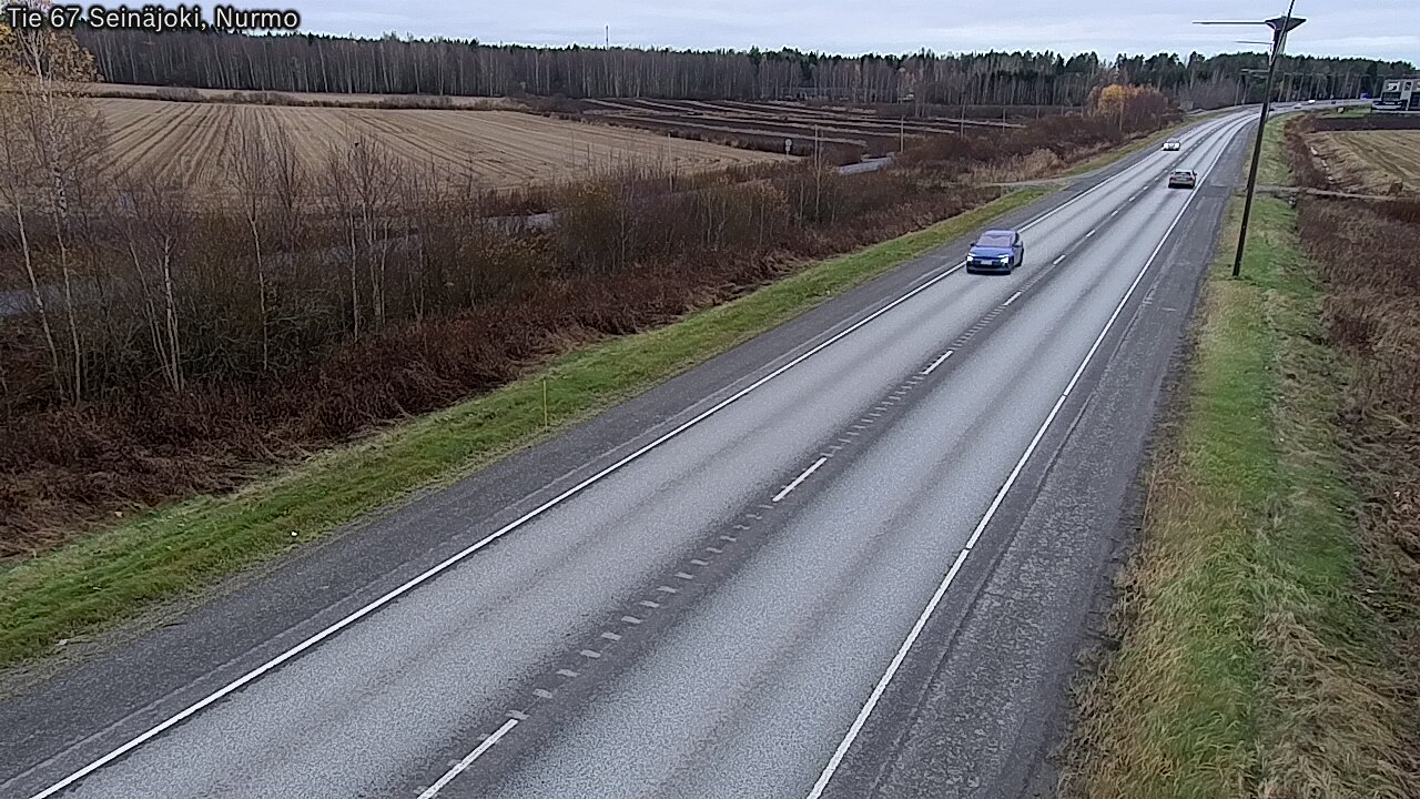 Weather Camera Image Väg 67 Seinäjoki, Nurmo, Seinäjoki, Etelä-Pohjanmaa