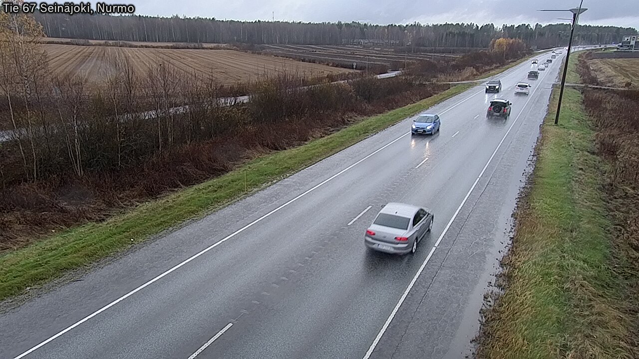 Weather Camera Image Väg 67 Seinäjoki, Nurmo, Seinäjoki, Etelä-Pohjanmaa