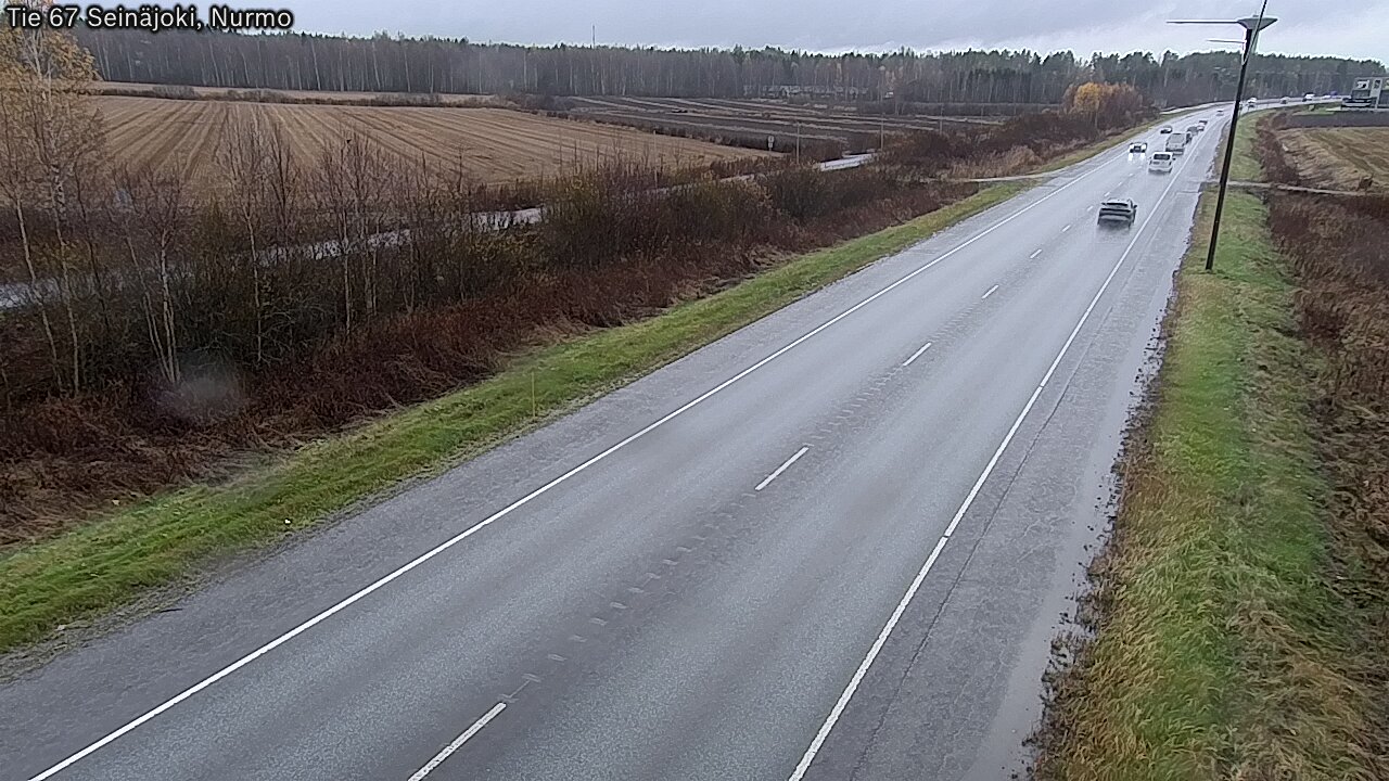 Weather Camera Image Väg 67 Seinäjoki, Nurmo, Seinäjoki, Etelä-Pohjanmaa