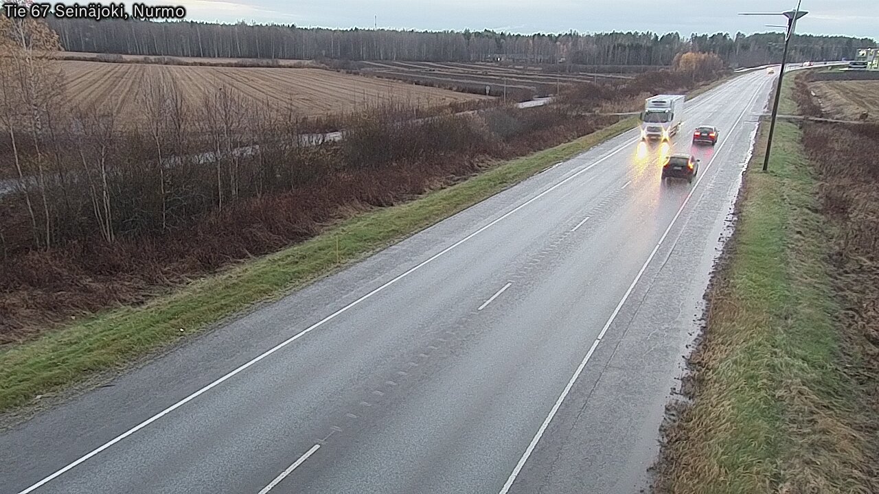 Weather Camera Image Väg 67 Seinäjoki, Nurmo, Seinäjoki, Etelä-Pohjanmaa