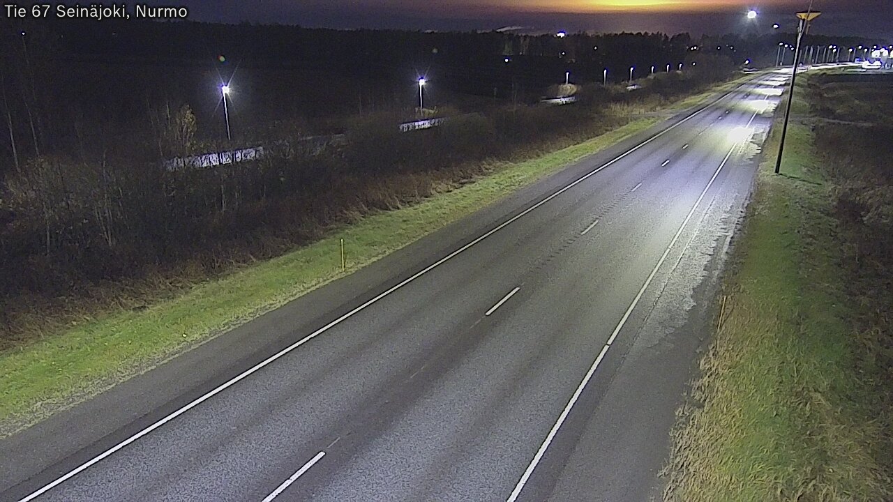Weather Camera Image Road 67 Seinäjoki, Nurmo, Seinäjoki, Etelä-Pohjanmaa