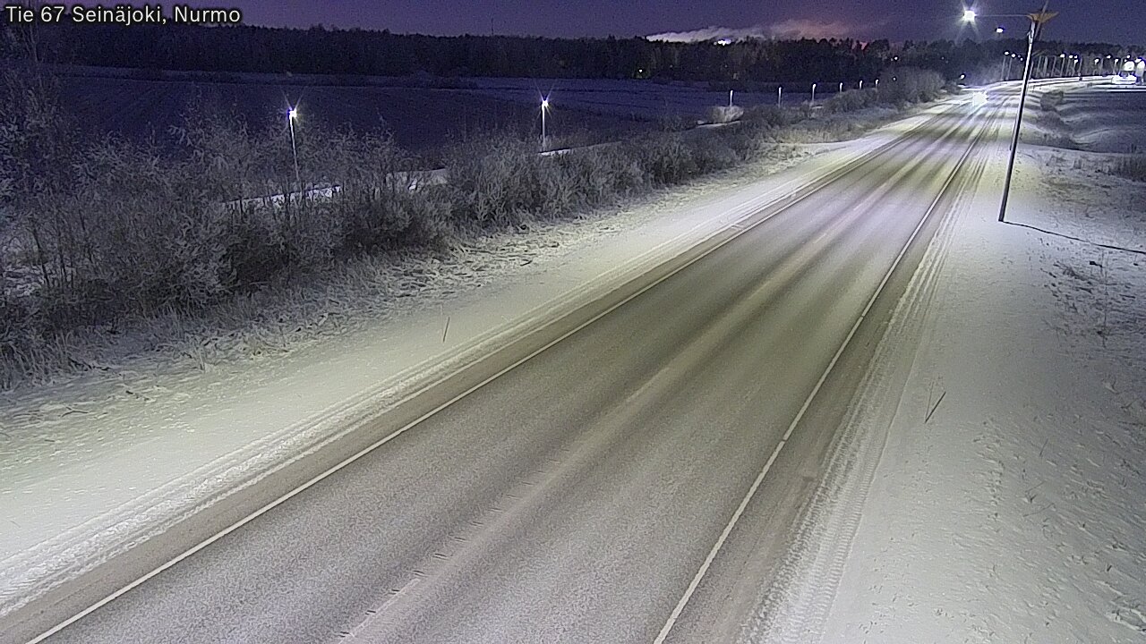 Weather Camera Image Road 67 Seinäjoki, Nurmo, Seinäjoki, Etelä-Pohjanmaa