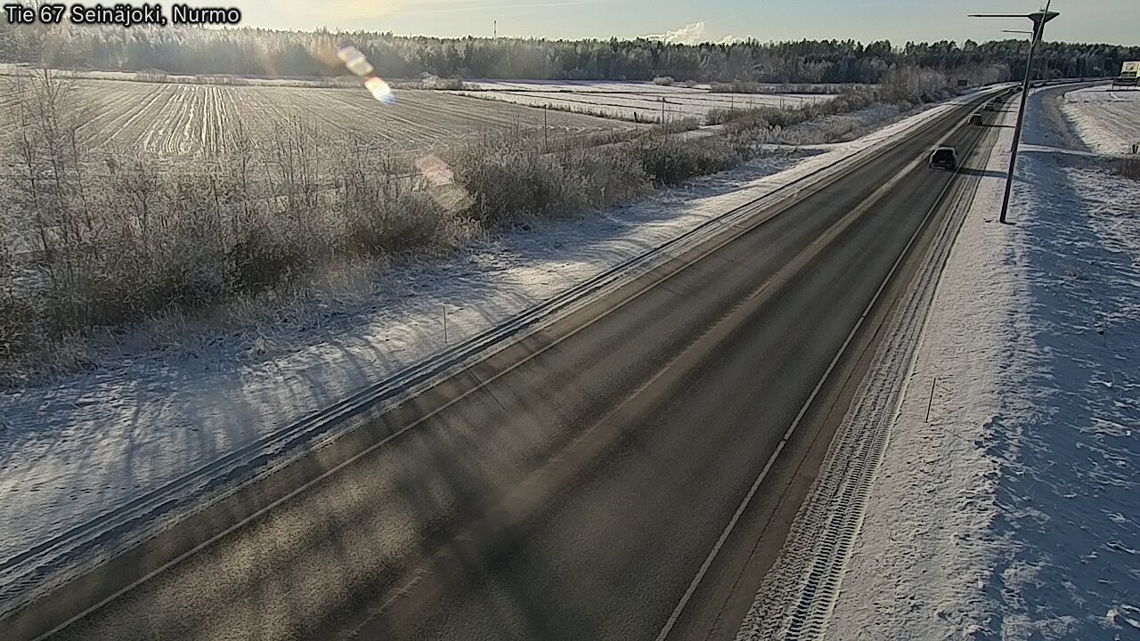 Weather Camera Image Road 67 Seinäjoki, Nurmo, Seinäjoki, Etelä-Pohjanmaa