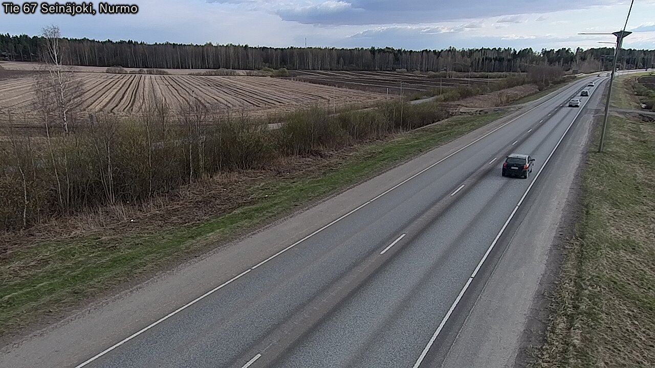 Weather Camera Image Väg 67 Seinäjoki, Nurmo, Seinäjoki, Etelä-Pohjanmaa