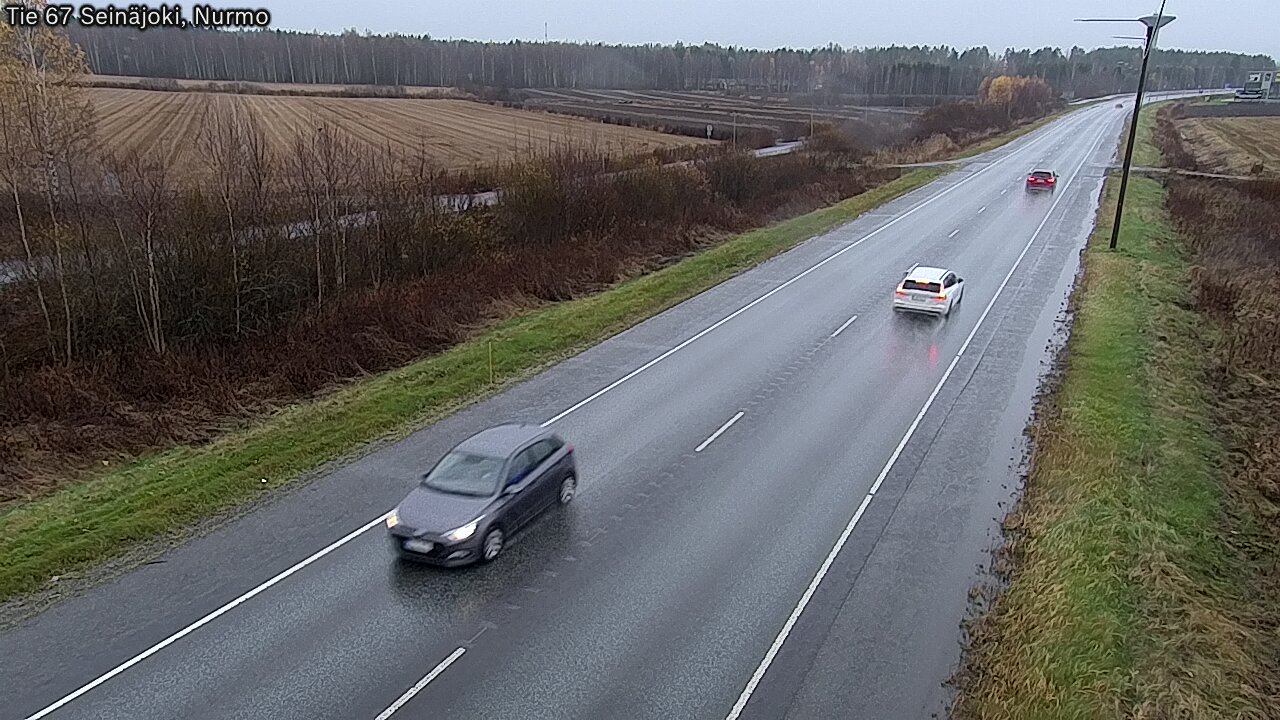 Weather Camera Image Väg 67 Seinäjoki, Nurmo, Seinäjoki, Etelä-Pohjanmaa