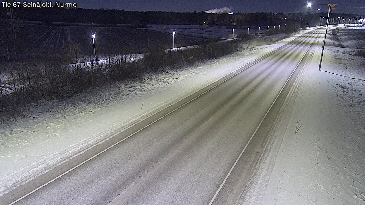 Weather Camera Image Road 67 Seinäjoki, Nurmo, Seinäjoki, Etelä-Pohjanmaa
