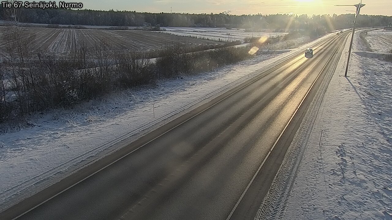 Weather Camera Image Road 67 Seinäjoki, Nurmo, Seinäjoki, Etelä-Pohjanmaa