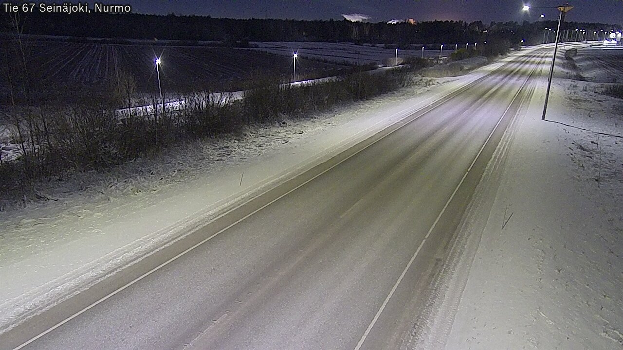 Weather Camera Image Road 67 Seinäjoki, Nurmo, Seinäjoki, Etelä-Pohjanmaa