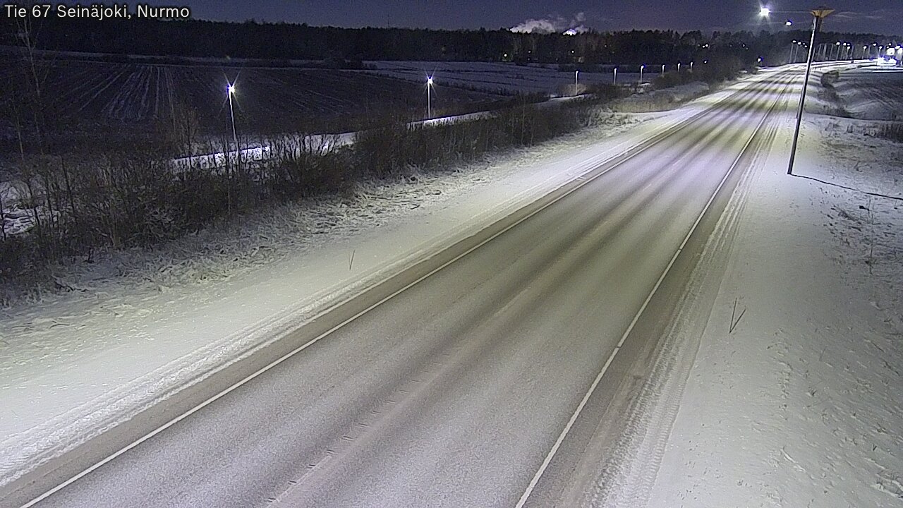 Weather Camera Image Road 67 Seinäjoki, Nurmo, Seinäjoki, Etelä-Pohjanmaa