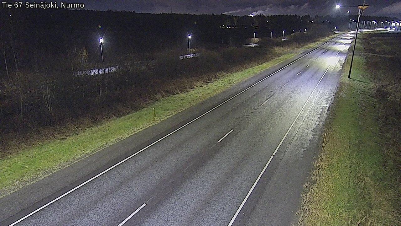 Weather Camera Image Väg 67 Seinäjoki, Nurmo, Seinäjoki, Etelä-Pohjanmaa