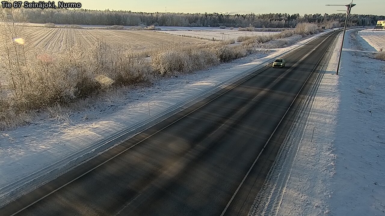 Weather Camera Image Road 67 Seinäjoki, Nurmo, Seinäjoki, Etelä-Pohjanmaa