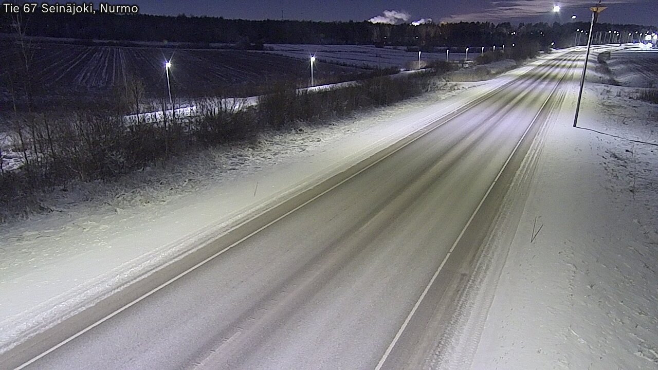 Weather Camera Image Road 67 Seinäjoki, Nurmo, Seinäjoki, Etelä-Pohjanmaa