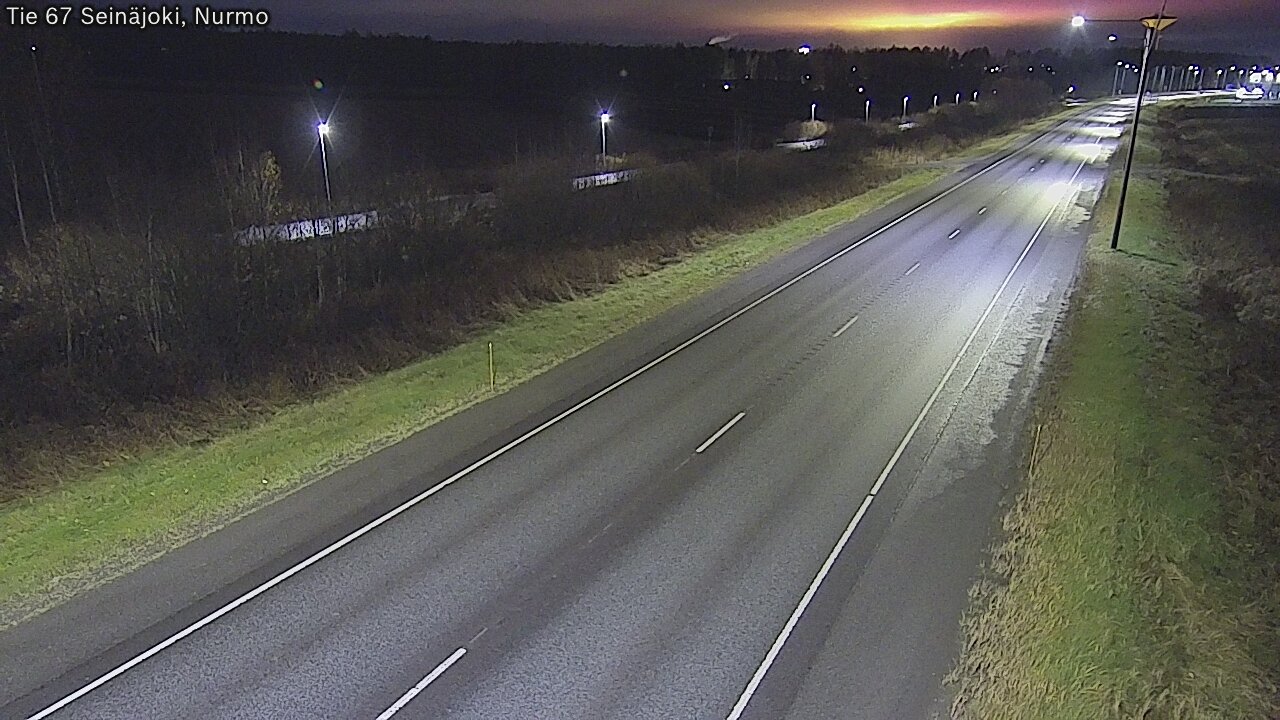 Weather Camera Image Road 67 Seinäjoki, Nurmo, Seinäjoki, Etelä-Pohjanmaa