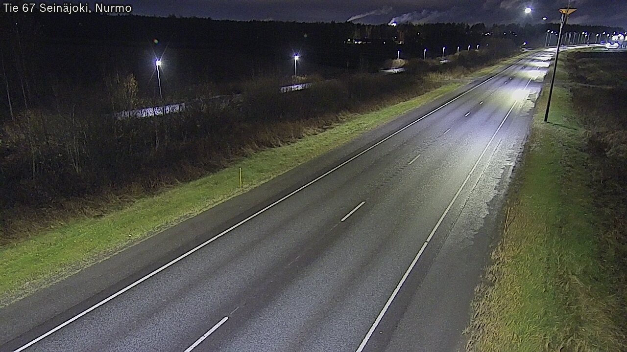 Weather Camera Image Väg 67 Seinäjoki, Nurmo, Seinäjoki, Etelä-Pohjanmaa