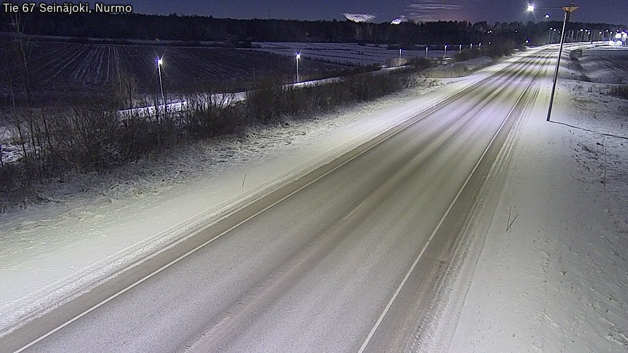Weather Camera Image Road 67 Seinäjoki, Nurmo, Seinäjoki, Etelä-Pohjanmaa