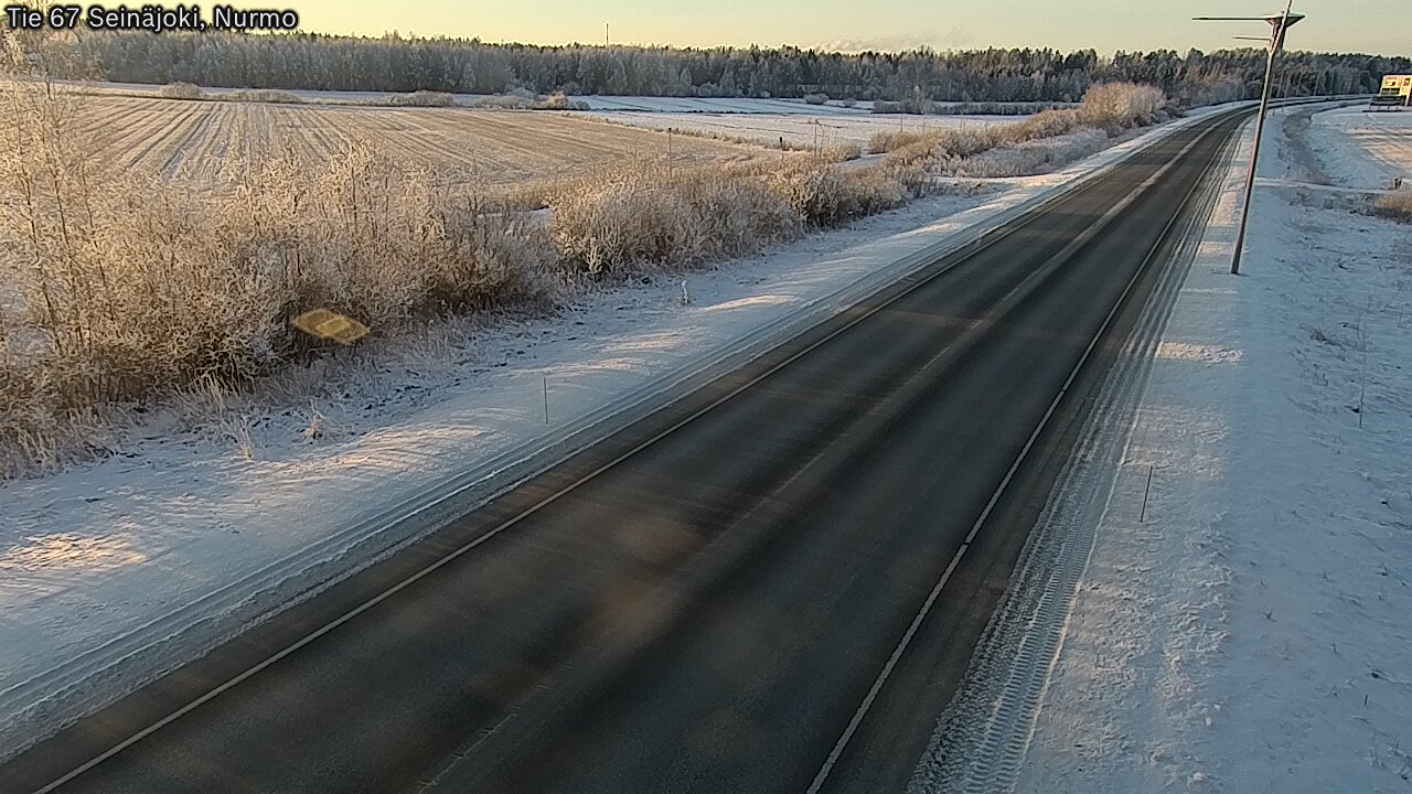 Weather Camera Image Road 67 Seinäjoki, Nurmo, Seinäjoki, Etelä-Pohjanmaa
