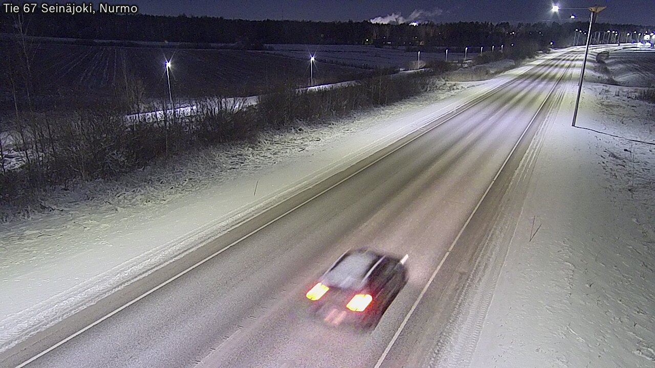 Weather Camera Image Road 67 Seinäjoki, Nurmo, Seinäjoki, Etelä-Pohjanmaa