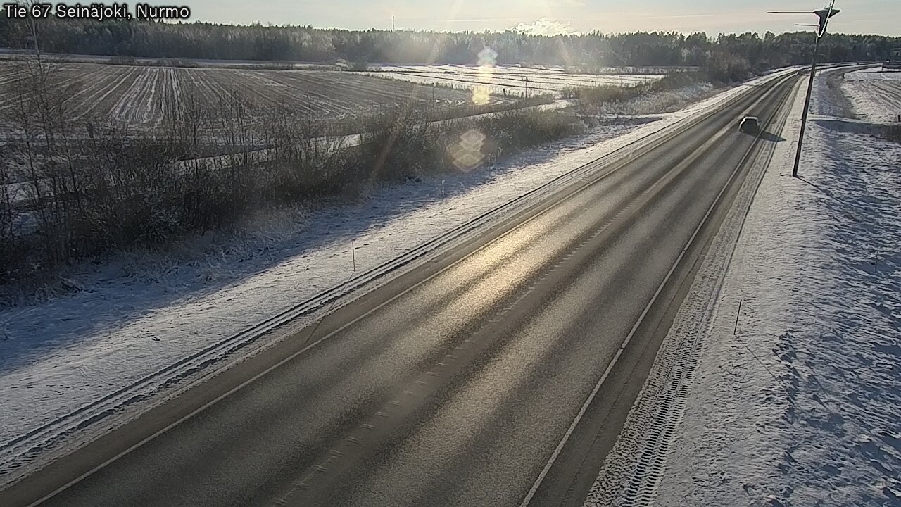 Weather Camera Image Road 67 Seinäjoki, Nurmo, Seinäjoki, Etelä-Pohjanmaa