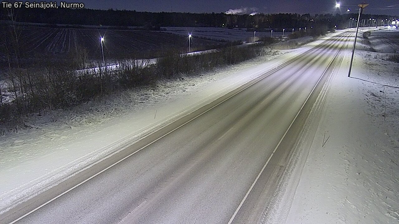 Weather Camera Image Road 67 Seinäjoki, Nurmo, Seinäjoki, Etelä-Pohjanmaa