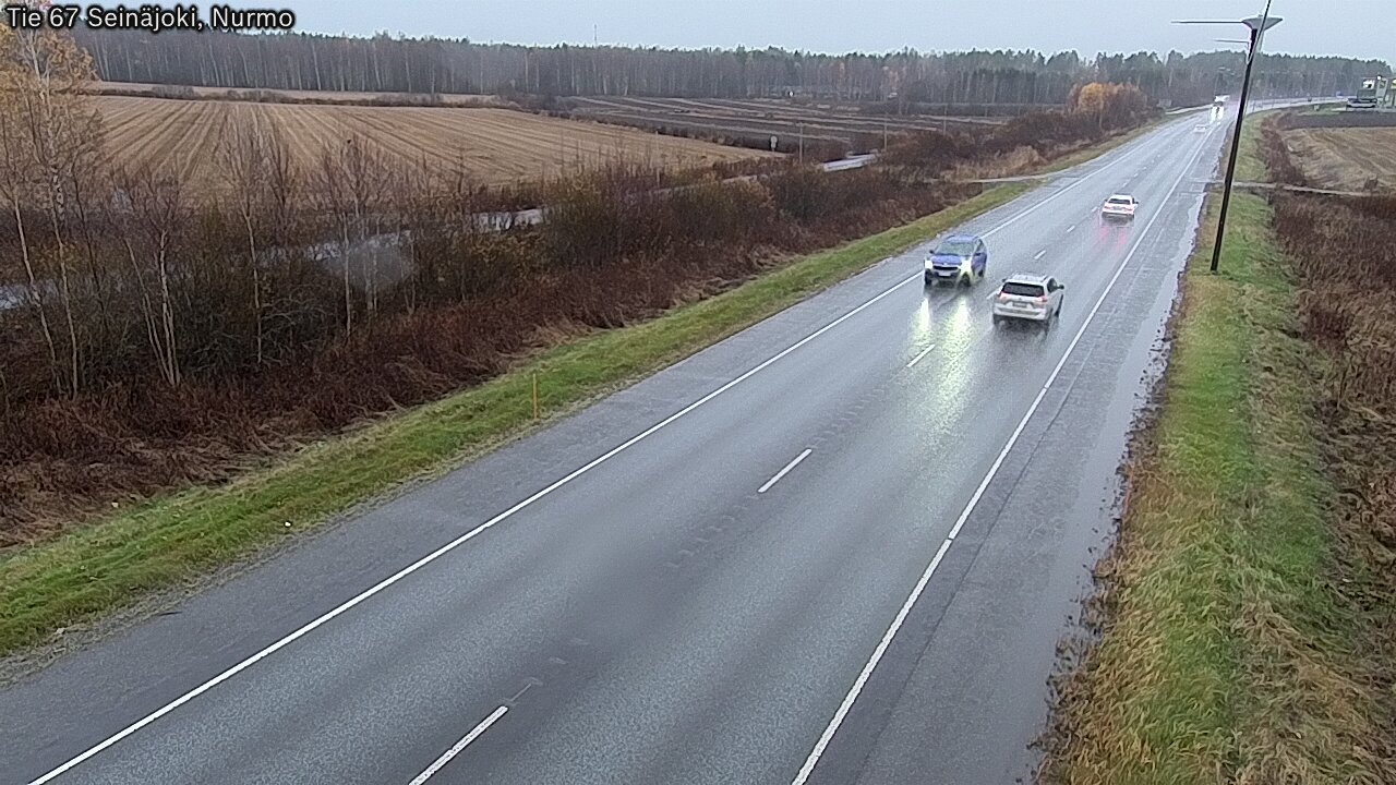 Weather Camera Image Väg 67 Seinäjoki, Nurmo, Seinäjoki, Etelä-Pohjanmaa