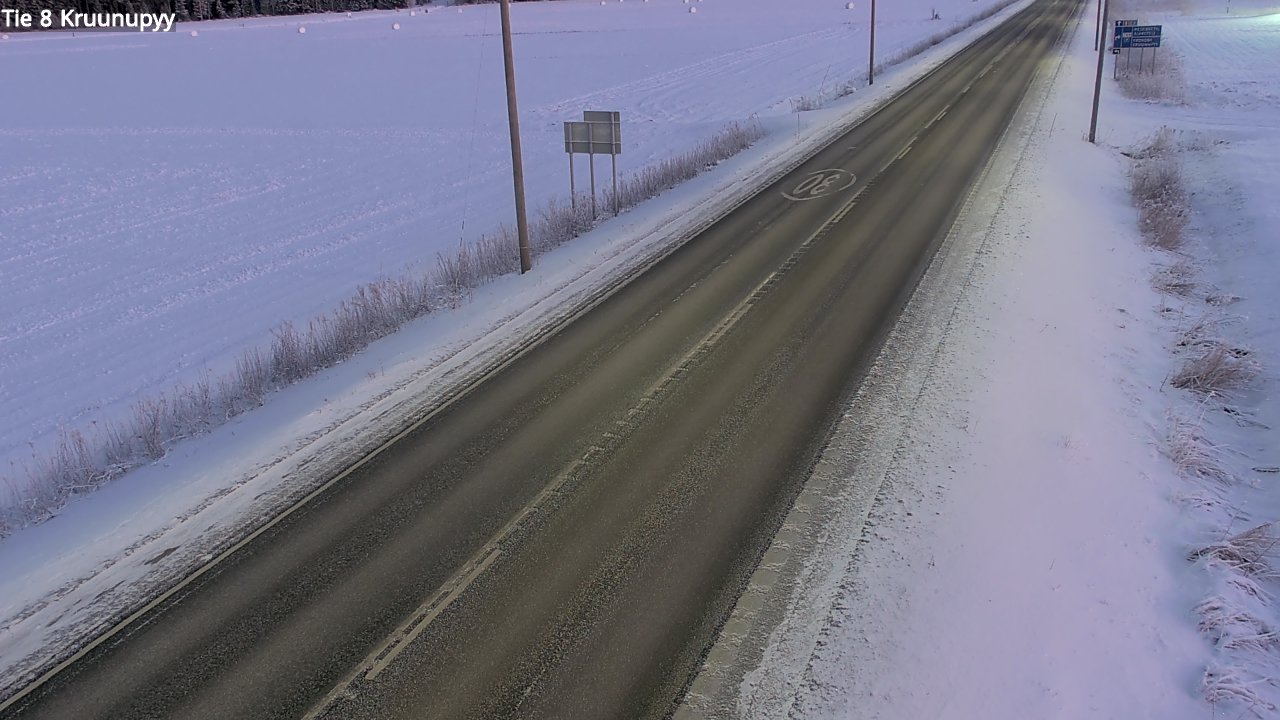 Kelikamerat Kuva Tie 8 Kruunupyy, Kruunupyy, Pohjanmaa