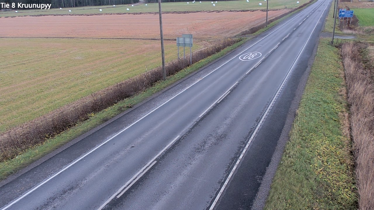 Kelikamerat Kuva Tie 8 Kruunupyy, Kruunupyy, Pohjanmaa